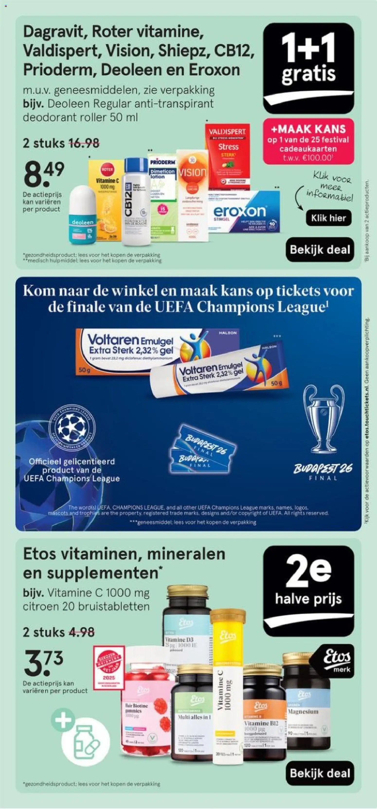 {H1} | Pagina: 49 | Producten: Antitranspirant, Kom, Vezeték nélküli telefon, Vitamine C