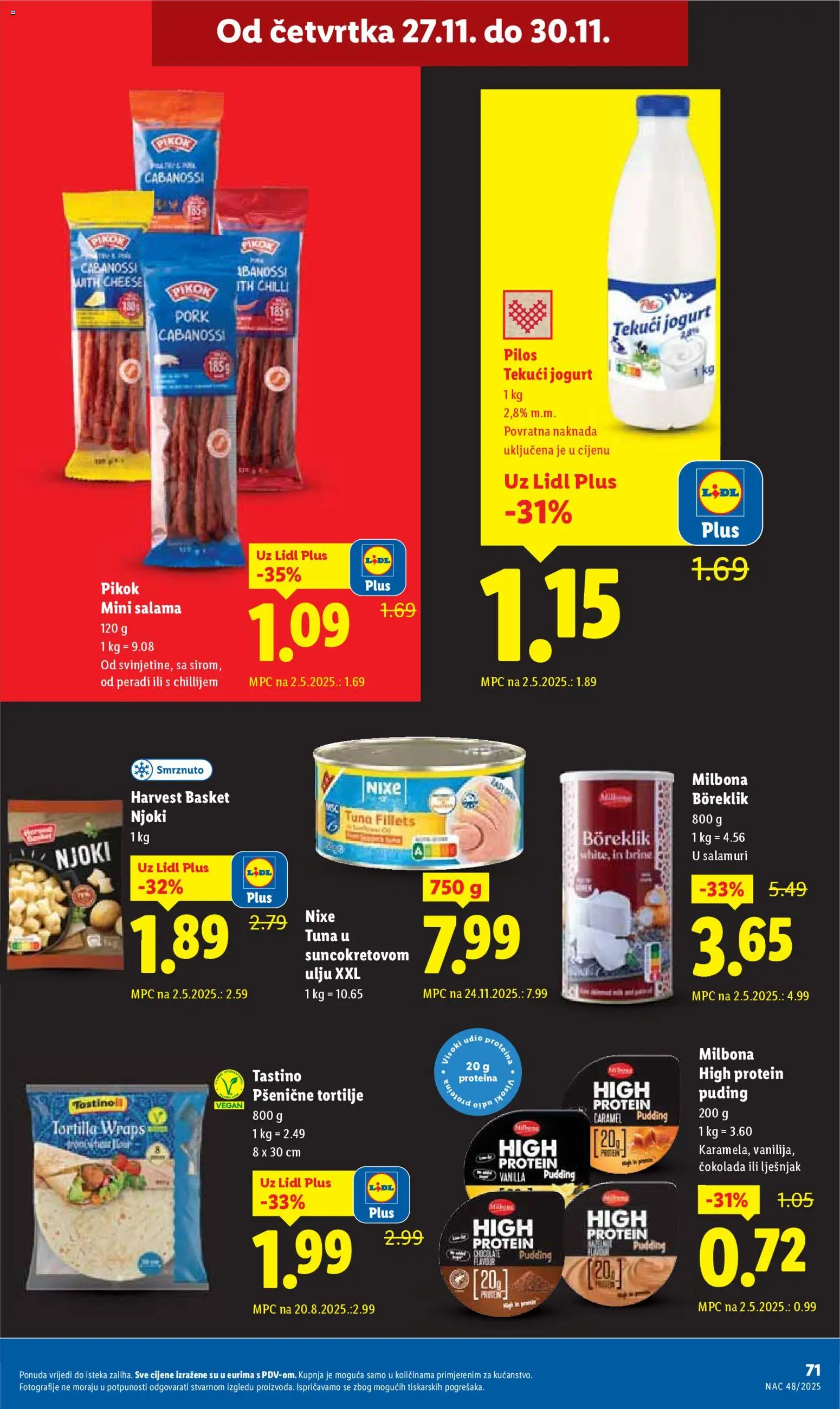 Lidl katalog | vrijedi od 24.11.2025 | Stranica: 71