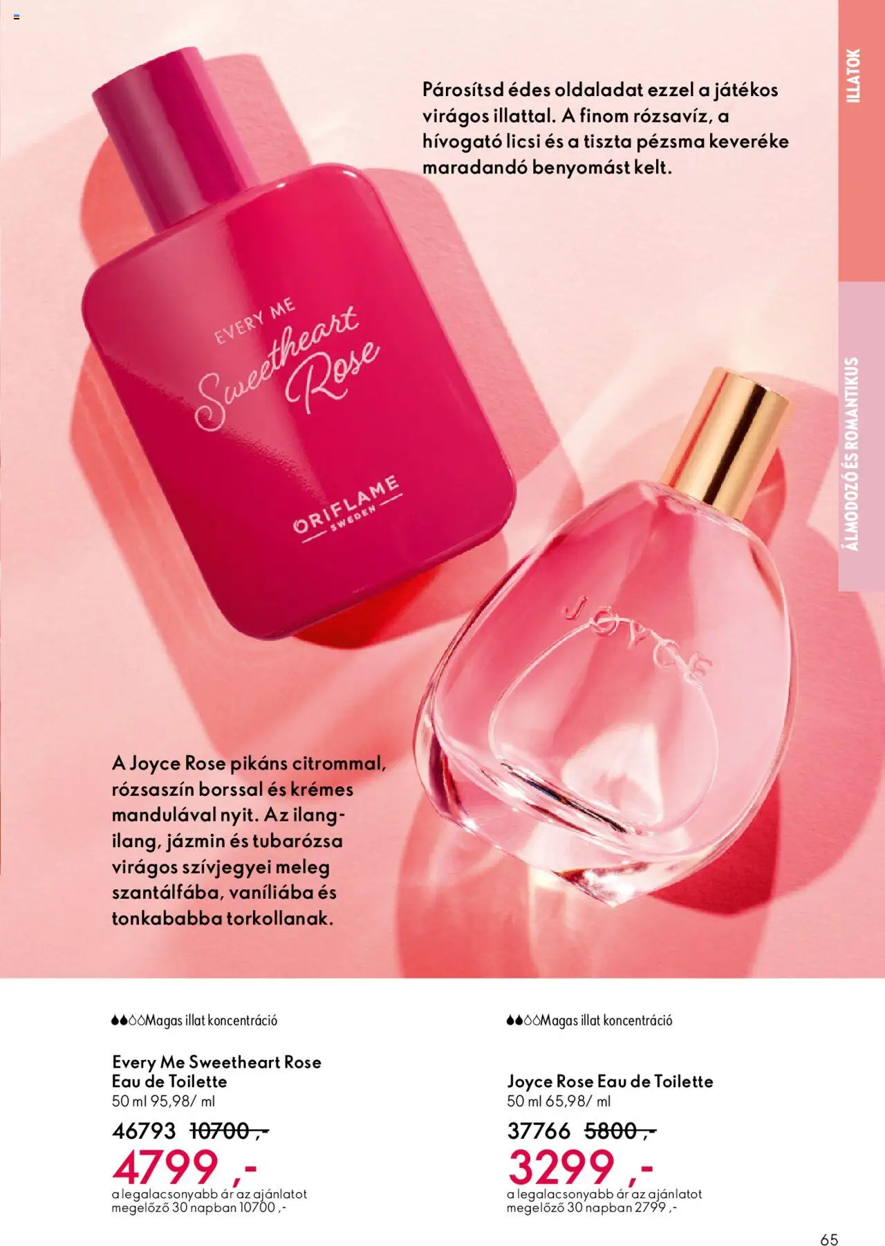 Oriflame akciós ujság - amely érvényes a következő dátumtól: 01.10.2025 | Oldal: 65