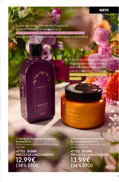 Vista previa Oriflame - Catálogo Campaña 5 válido desde el 01.04.2026 | Página: 5 | Productos: Gel de ducha, Γαύρος, Exfoliante corporal, Ducha