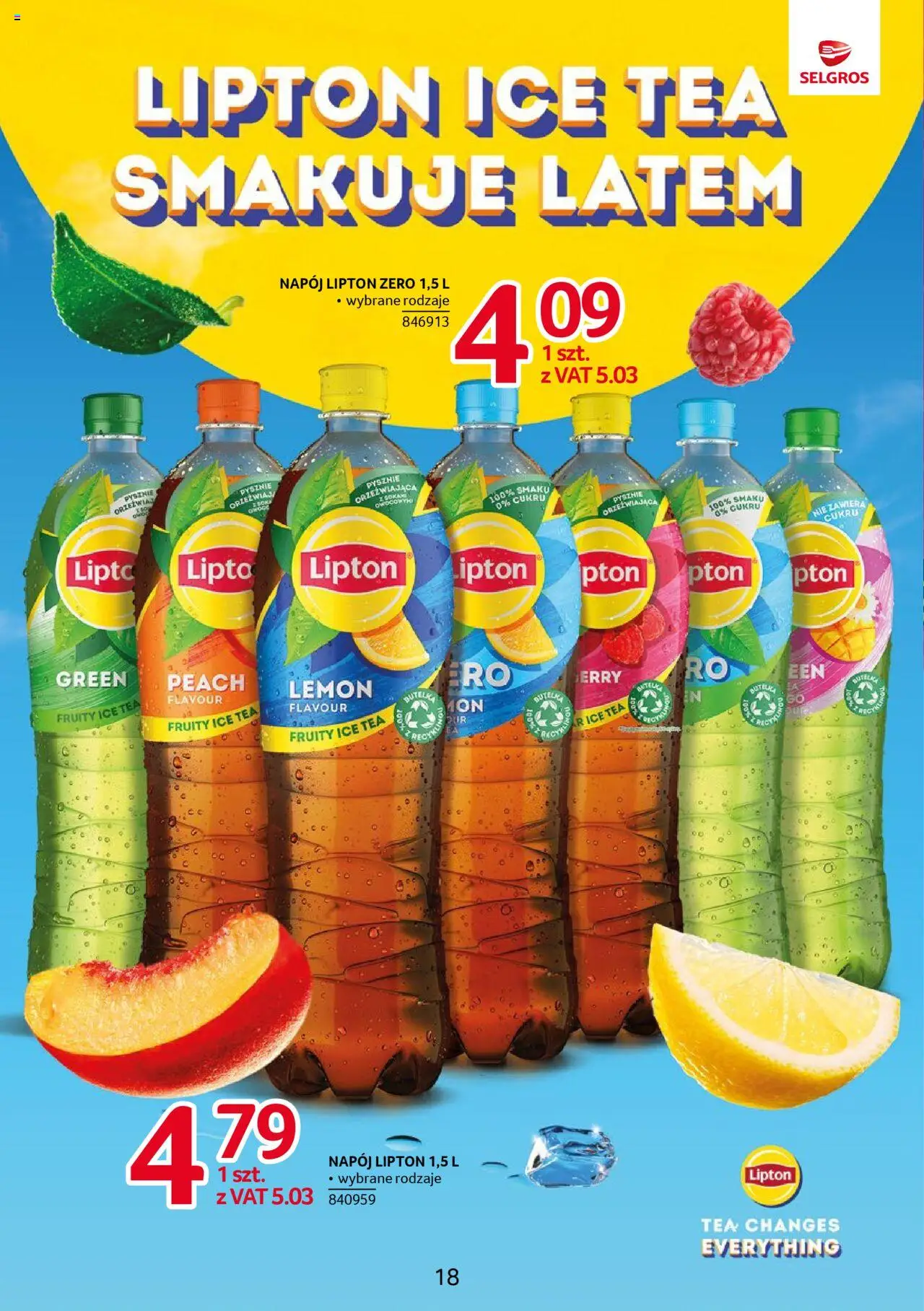 Selgros cash&carry Gazetka - Markowe produkty od 14.08.2025 | Strona: 20 | Produkty: Ice Tea
