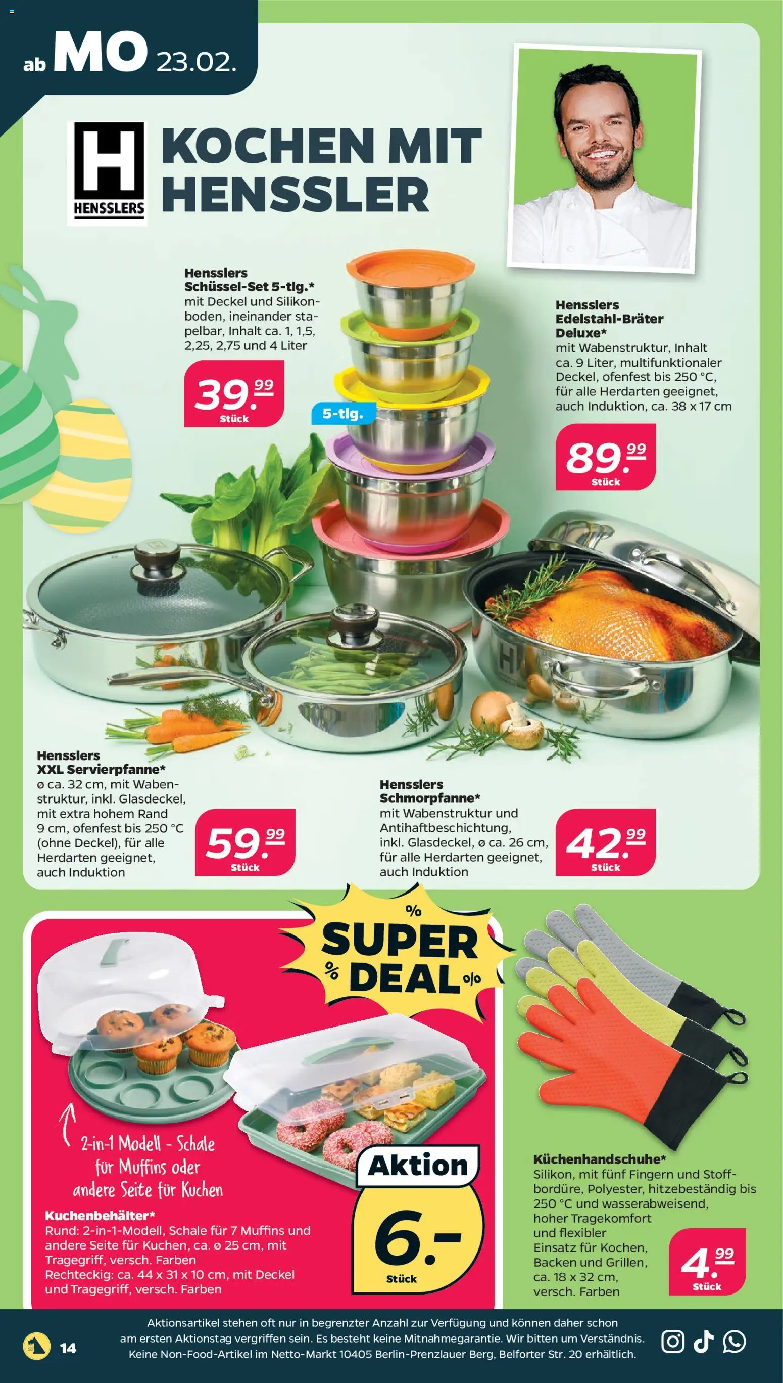 Netto Prospekt 	 – gültig ab 23.02.2026 | Seite: 20 | Produkte: Kuchen