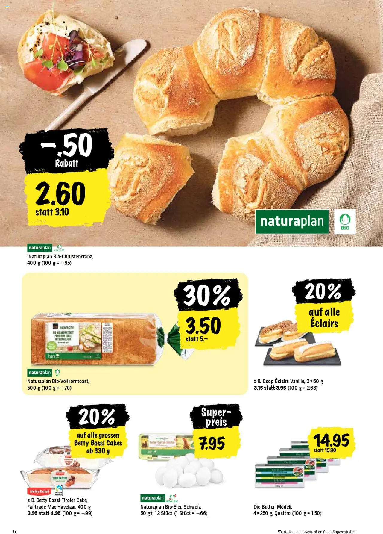 Coop Aktionen ab 12.06.2025 | Seite: 6 | Produkte: Butter