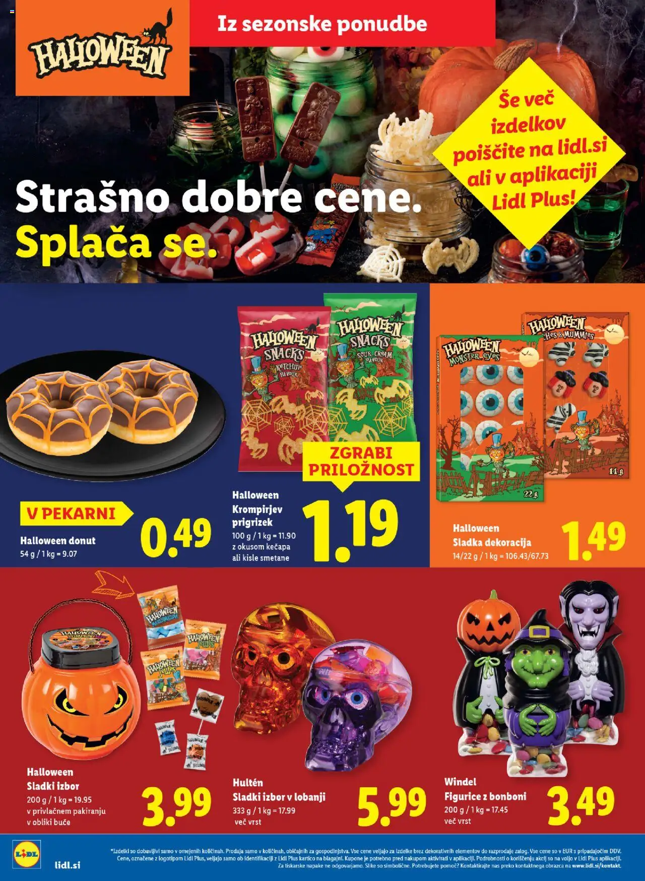 Novi Lidl katalog ponudbe – veljaven od 02.10.2025 | Stran: 40 | Izdelki: Bonboni, Buče