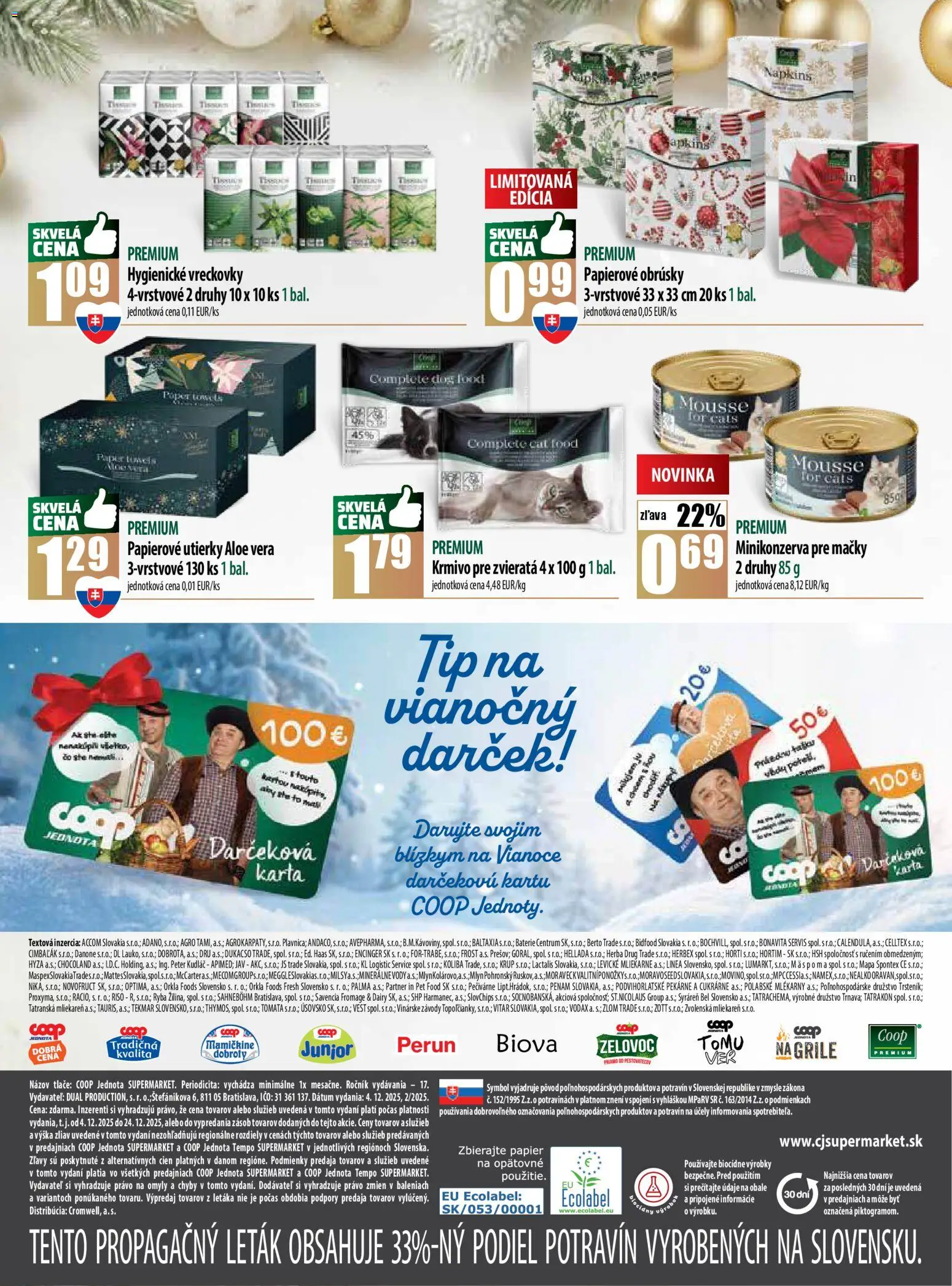 Nové COOP Jednota akcie – leták je platný od 04.12.2025 | Strana: 4 | Produkty: Ryba