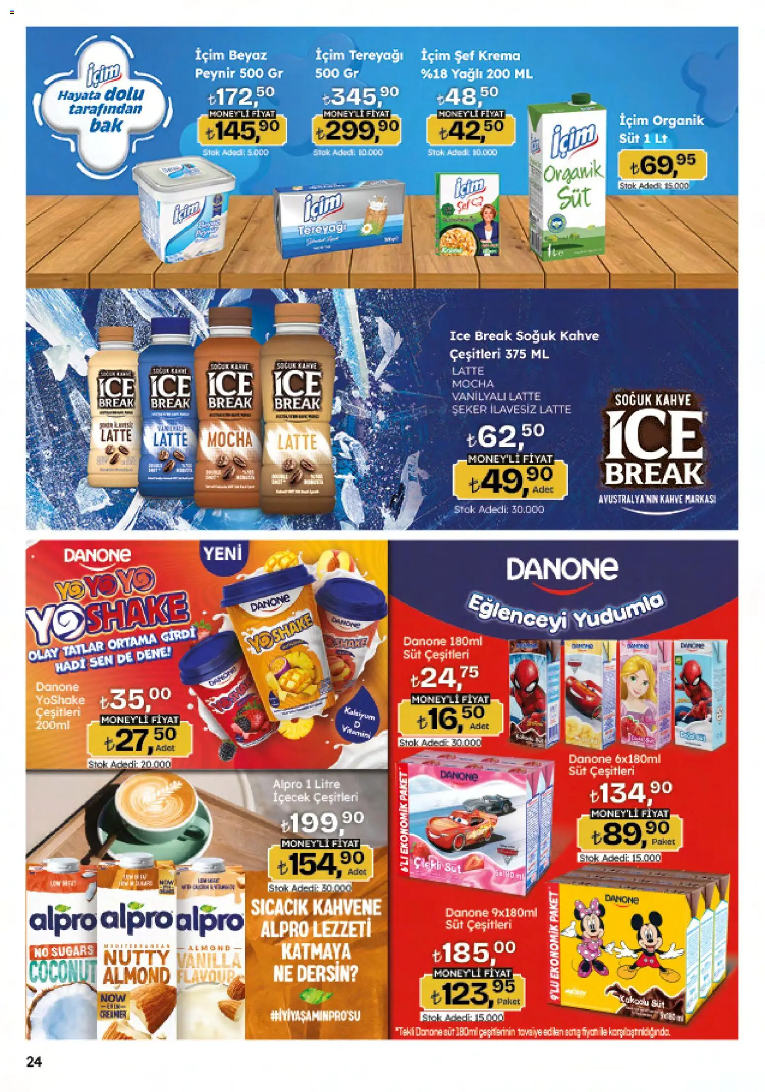 Migros Katalog - 5M Migroskop Dijital - 06.11.2025 tarihinden itibaren geçerlidir | Sayfa: 24 | Ürünler: Tereyağı, Peynir, Şeker, Krema