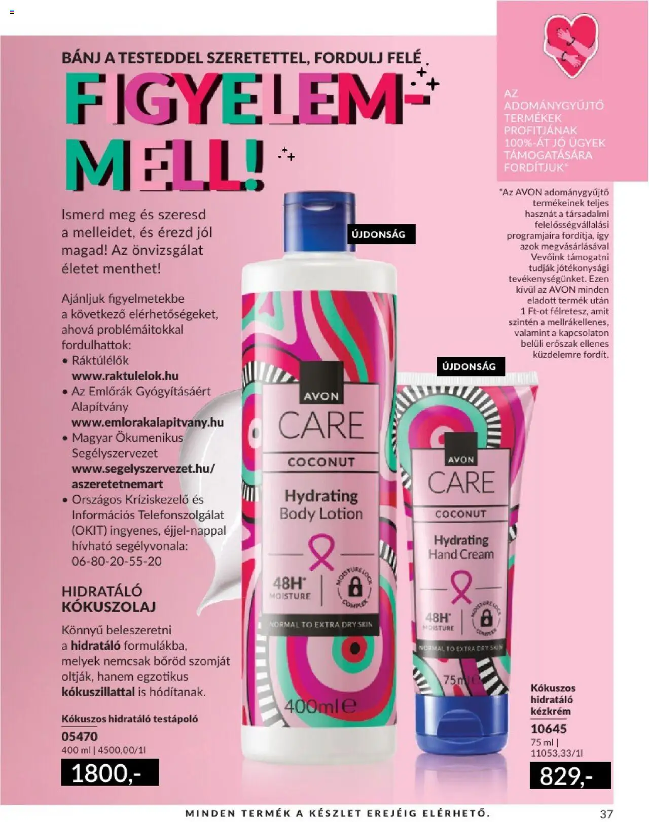 Avon akciós ujság - amely érvényes a következő dátumtól: 01.08.2025 | Oldal: 37