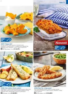 Bofrost katalog akcije – veljaven od 01.11.2025 | Stran: 77 | Izdelki: Ribe, Kosmici