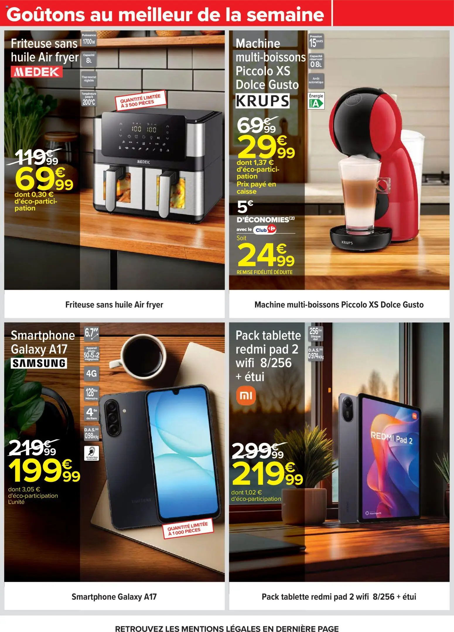 {H1} | Page: 68 | Produits: Smartphone, Tablette, Appareil photo, Dolce Gusto