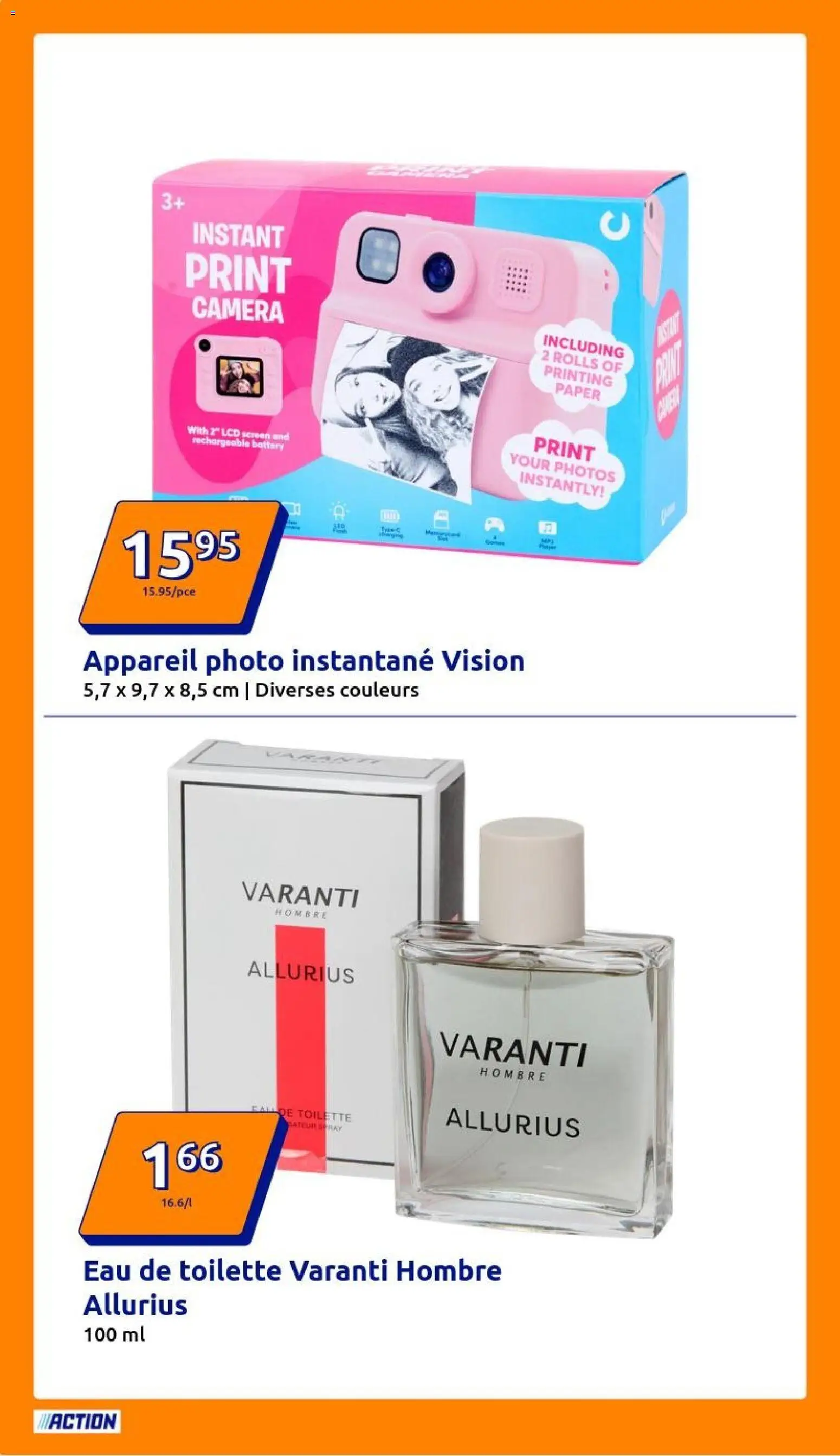 {H1} | Page: 12 | Produits: Appareil photo, Eau de toilette, Caméra