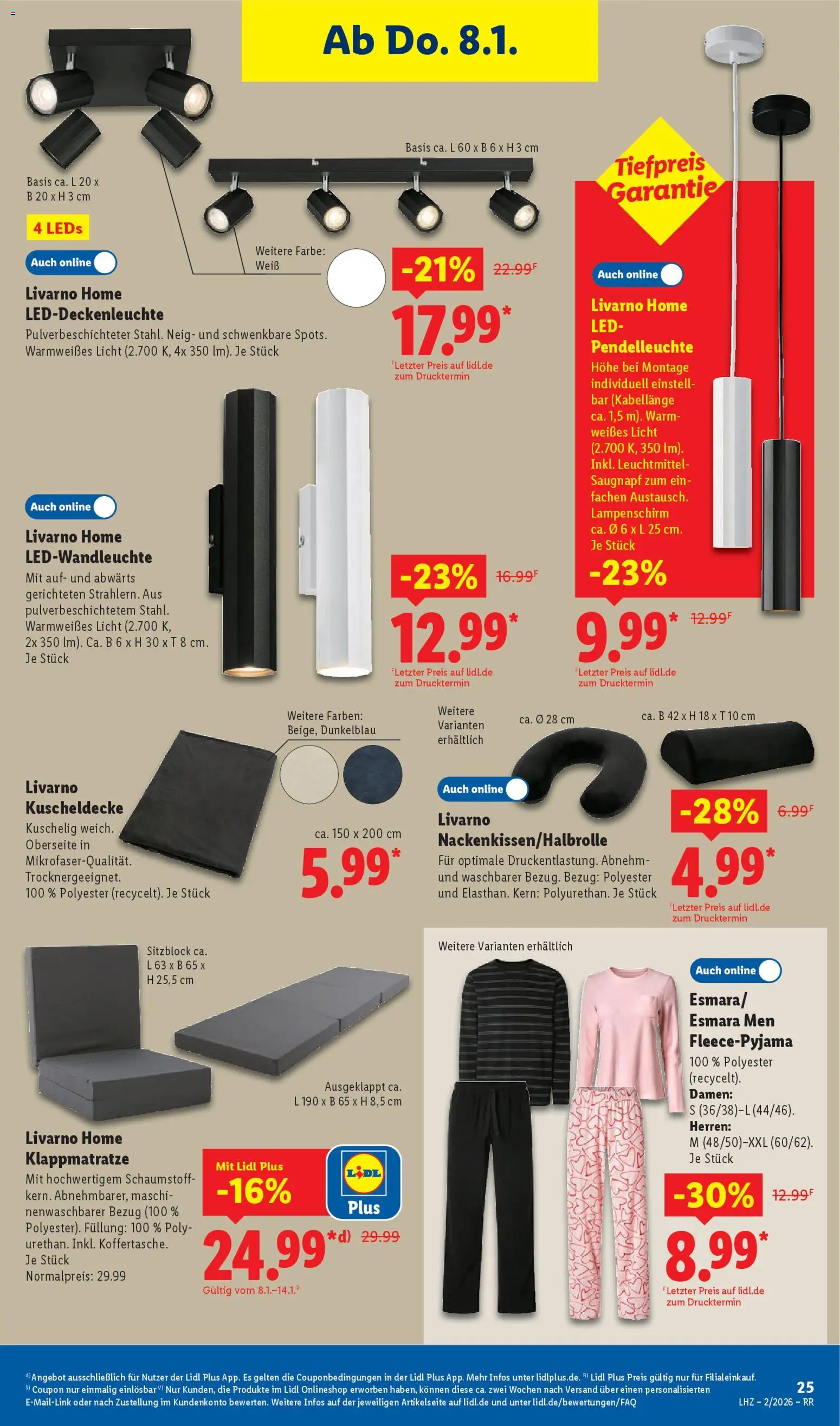 Lidl Prospekt Bestwig – gültig ab 05.01.2026 | Seite: 35 | Produkte: Lampenschirm