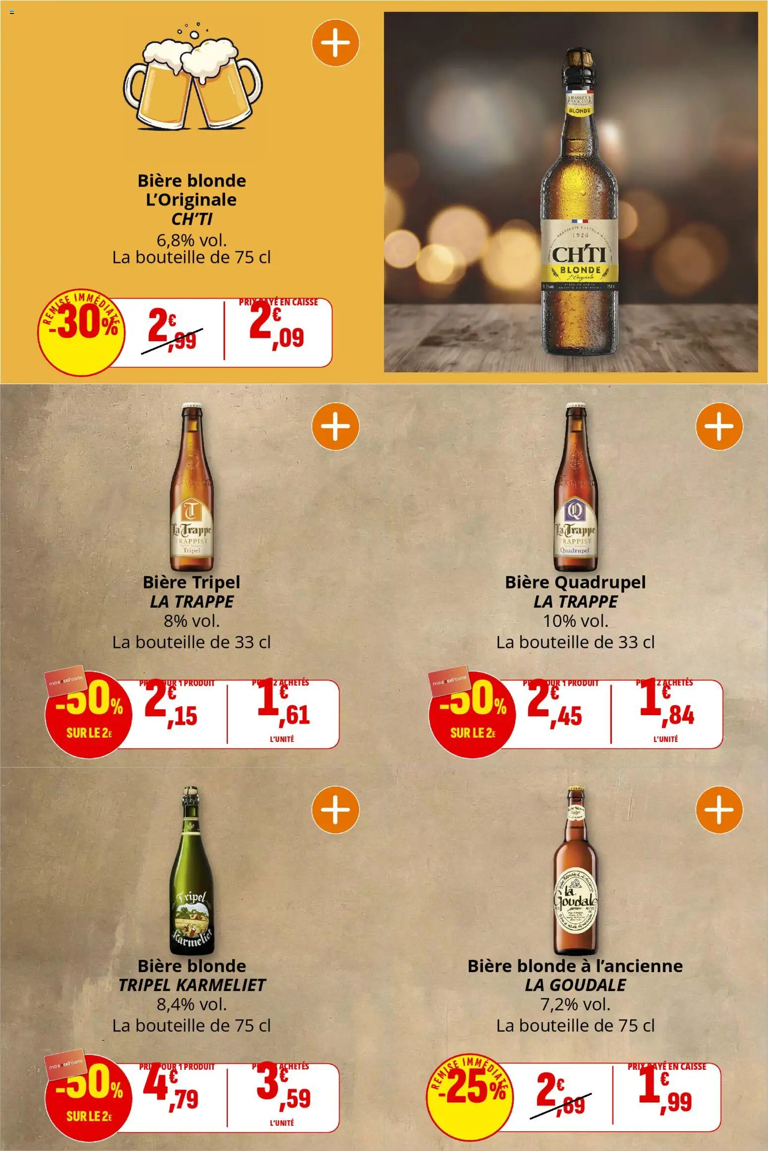 {H1} | Page: 6 | Produits: Goudale, Bière blonde, Bière