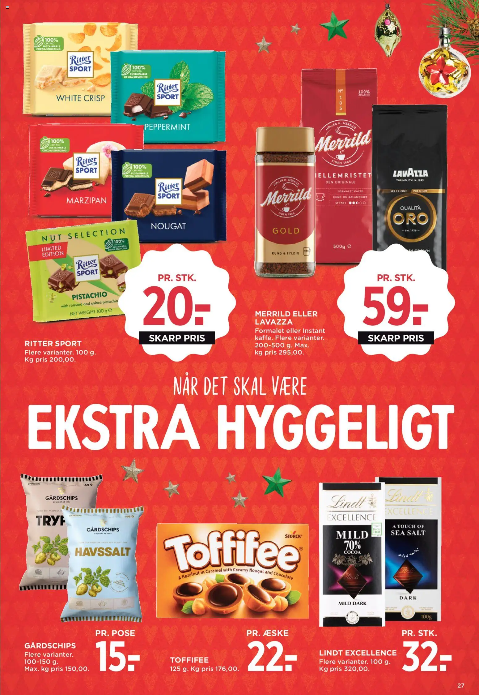 Meny tilbudsavis – gyldig fra 28.11.2025 | Side: 44 | Produkter: Kaffe, Salt, Nougat