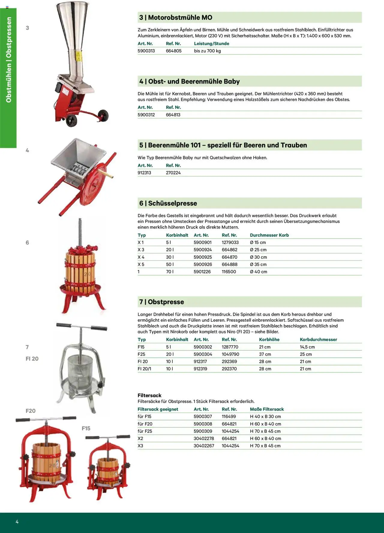 Lagerhaus Katalog Most & Saft gültig ab 25.06.2025 | Seite: 4 | Produkte: Obst, Mühle, Korb