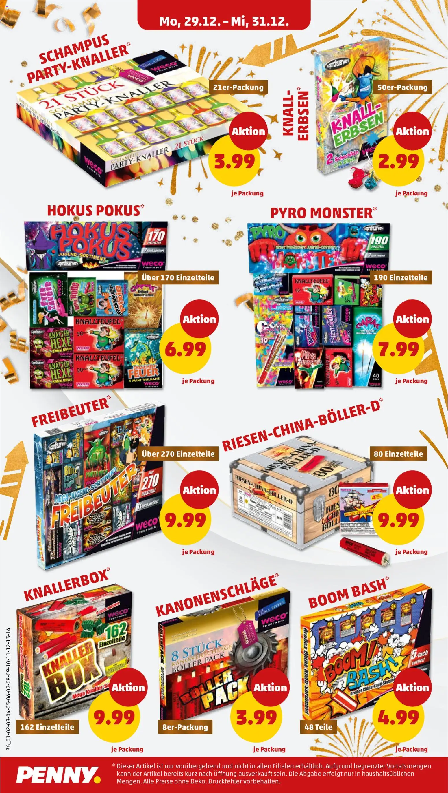 Penny Prospekt 	 – gültig ab 29.12.2025 | Seite: 26 | Produkte: Monster, Erbsen