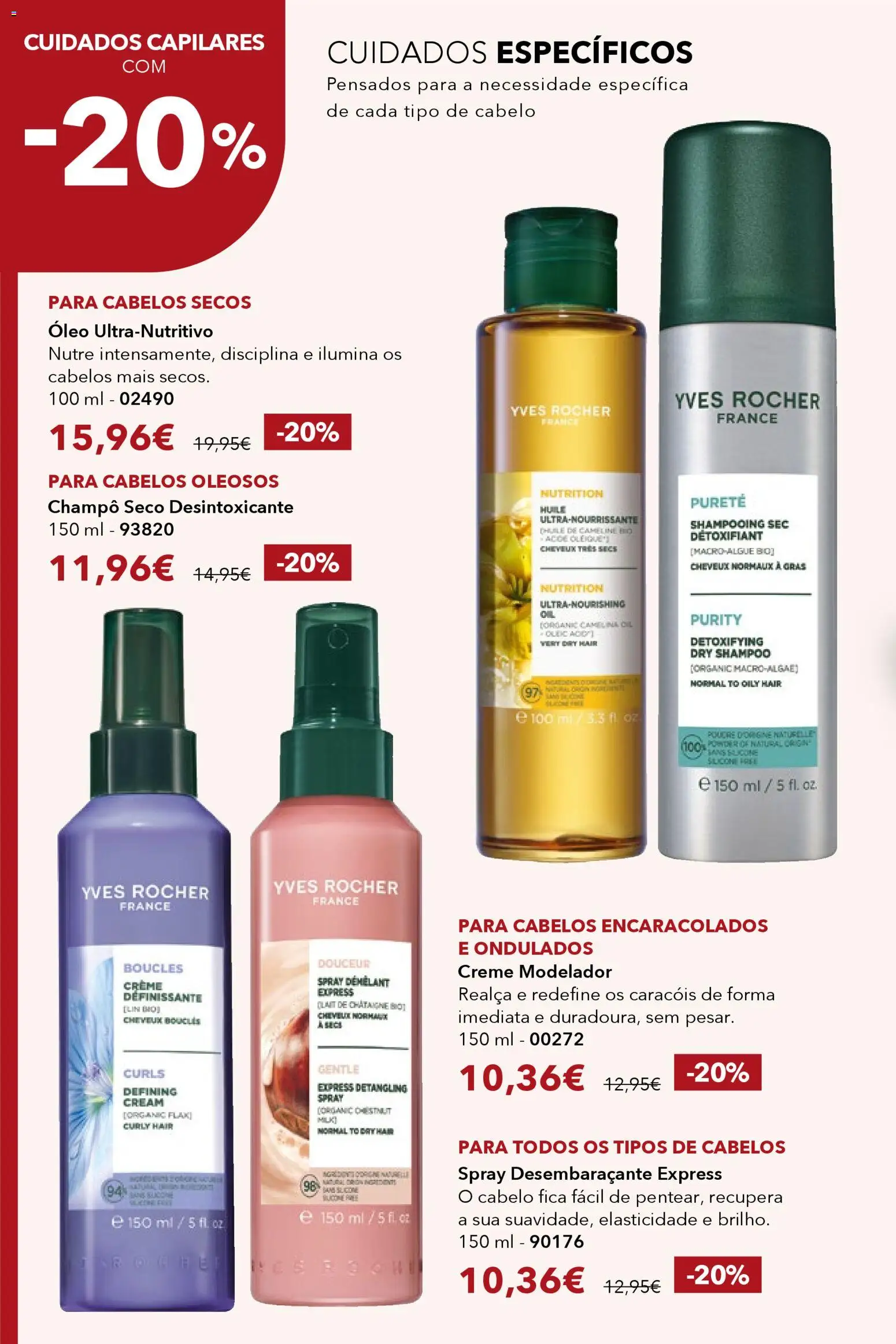 Yves Rocher catálogo 1 │ válido de 31.12.2025 | Página: 56 | Produtos: Shampoo, Óleo, Creme