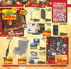 Anteprima del volantino Volantino SuperConveniente	 valido a partire dal 16.12.2025 | Pagina: 31 | Prodotti: Avvitatore, Scopa, Ferro da stiro, Poltrona