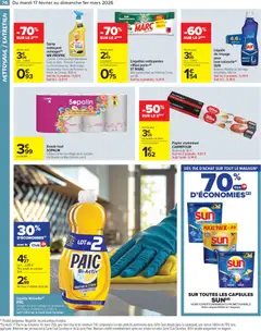 Carrefour Market - Prévisualisation de Carrefour Market catalogue semaine 8 valide à partir de 17.02.2026 | Page: 38 | Produits: Citron, Rouleau, Sel, Vinaigre