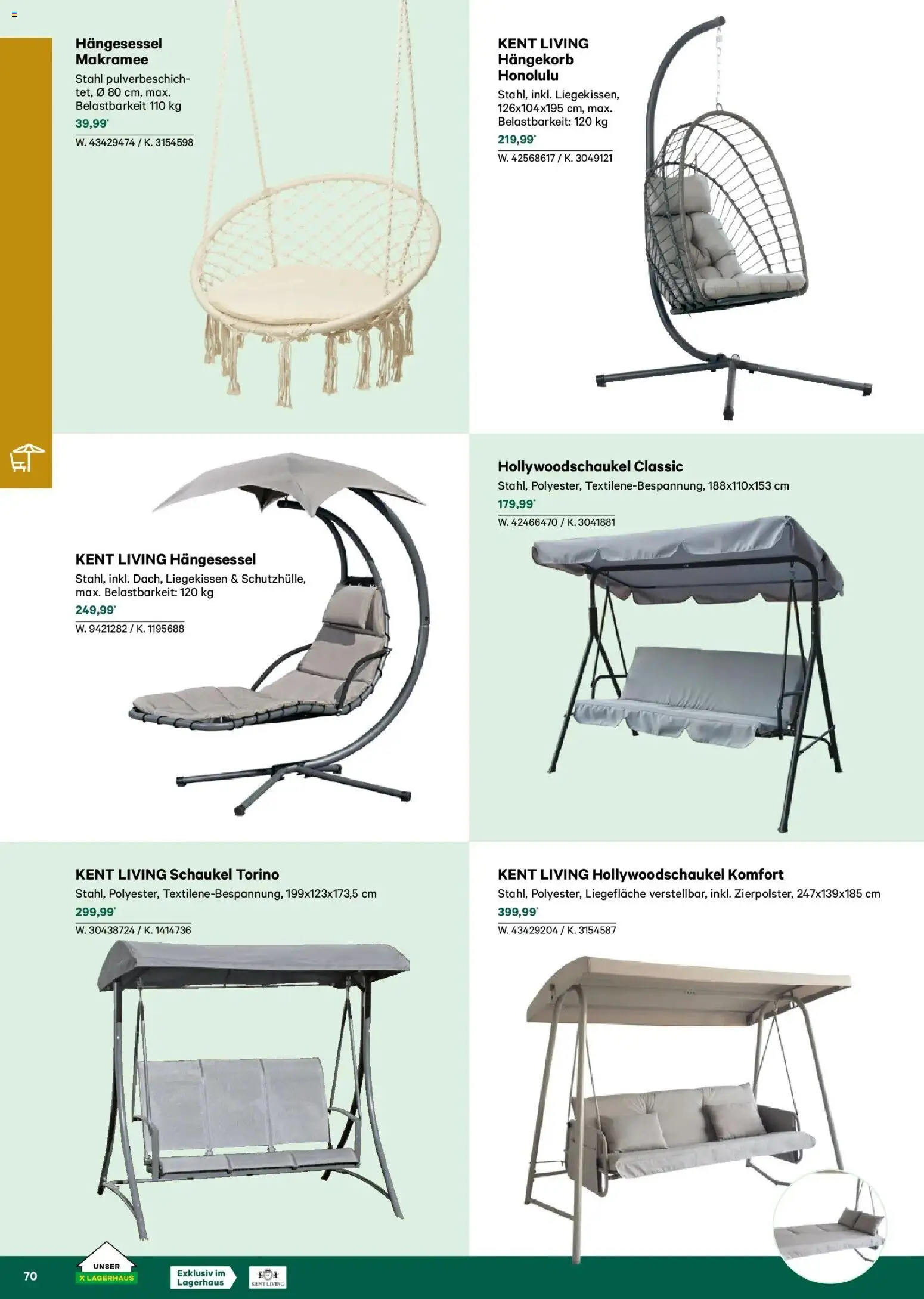 Lagerhaus - Lagerhaus - Garten & Freizeit Katalog 2026 gültig ab 01.03.2026 | Seite: 70