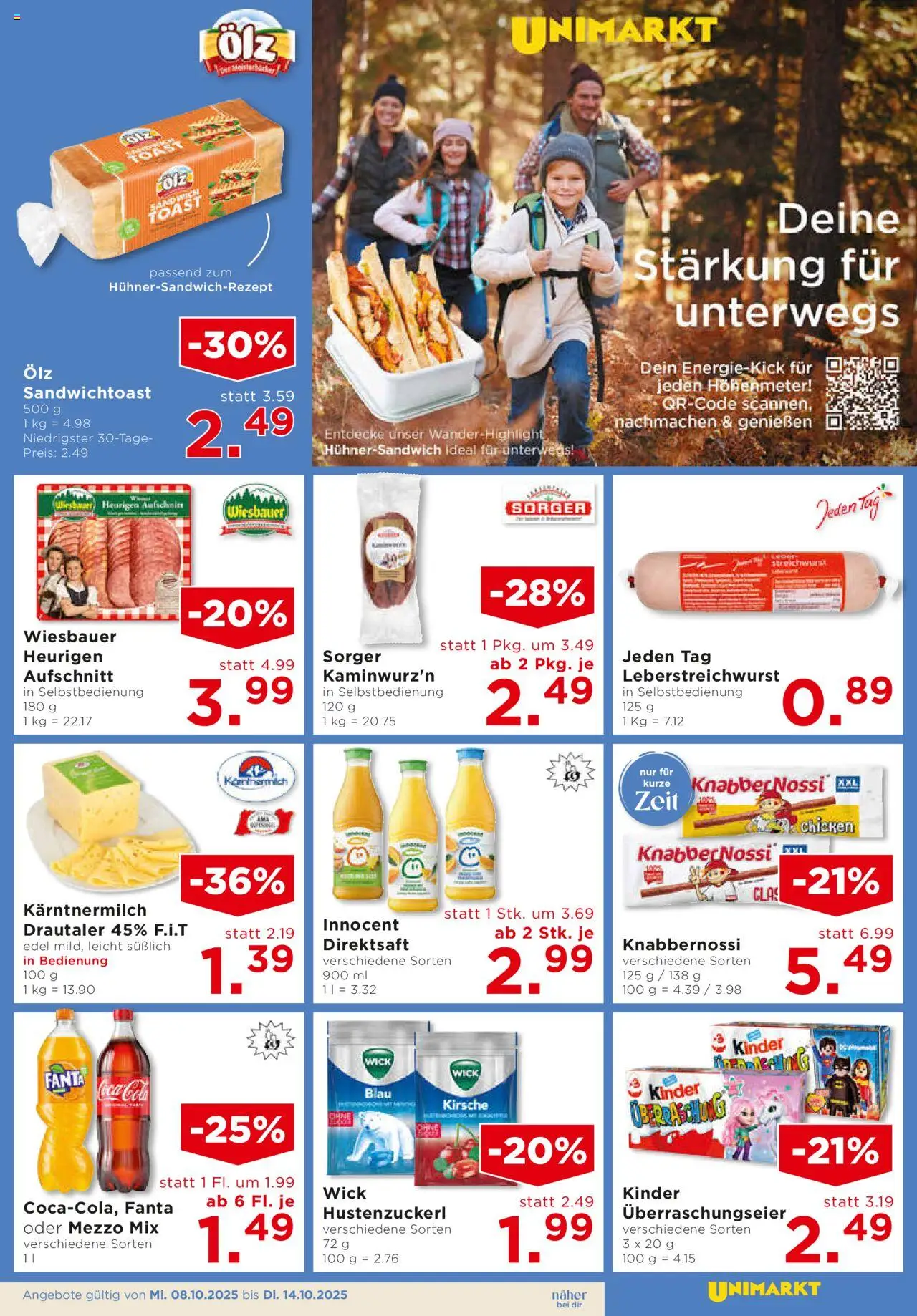 Unimarkt Flugblatt gültig ab 08.10.2025 | Seite: 9