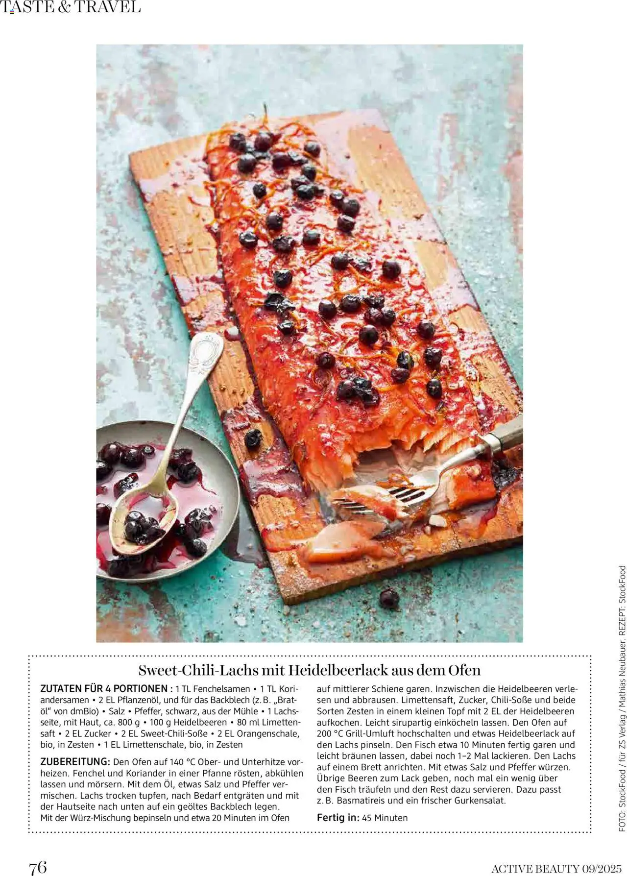 dm drogerie markt Active Beauty Magazin 09/2025 gültig ab 10.09.2025 | Seite: 76 | Produkte: Zucker, Pfeffer, Saft, Fisch