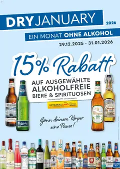 Getränkeland Prospekt ab 02.01.2026 gültig