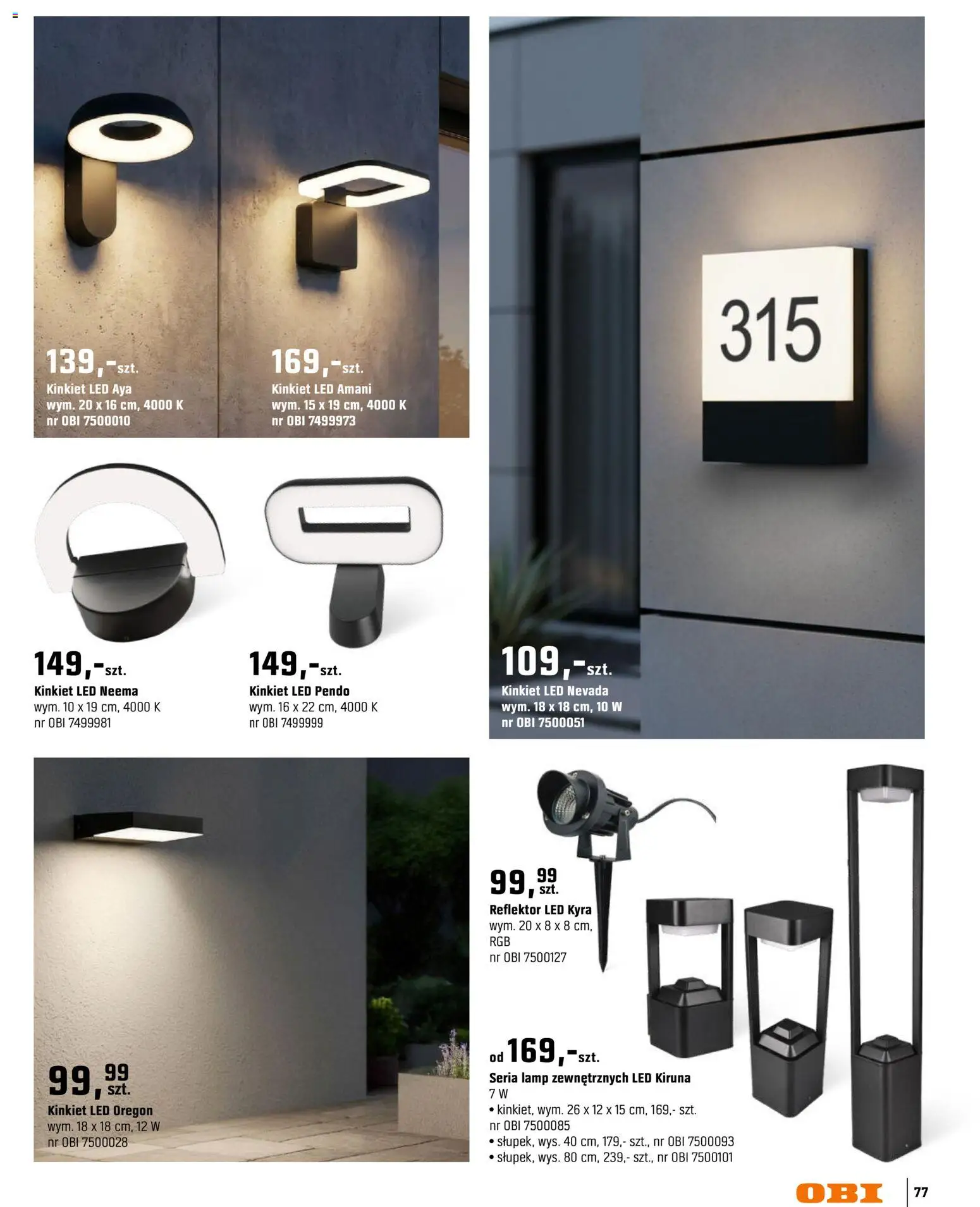 OBI gazetka - Ogród od 11.03.2026 | Strona: 77