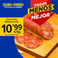 Vista previa Cash Fresh folleto válido desde el 29.07.2025