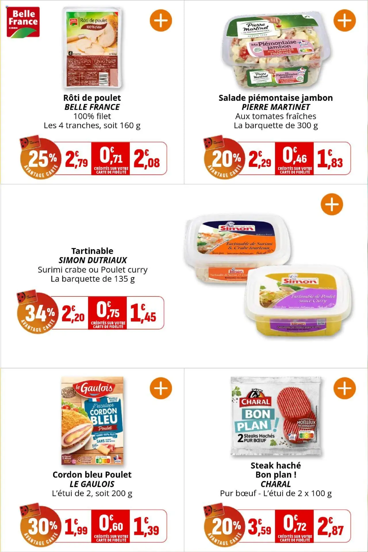  | Page: 8 | Produits: Salade, Curry, Jambon, Tomates