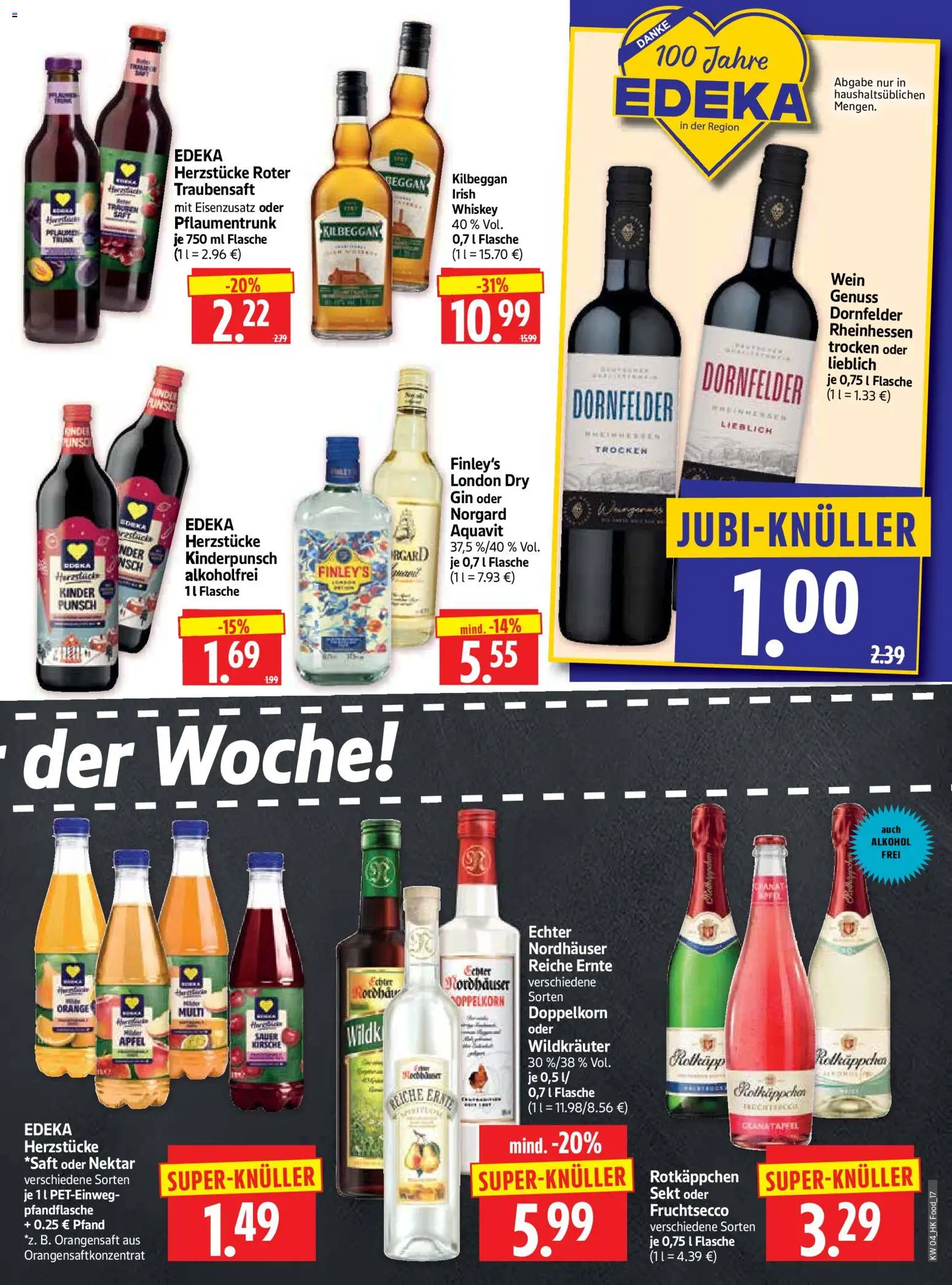 HERKULES Prospekt 	 – gültig ab 19.01.2026 | Seite: 17 | Produkte: Sekt, Äpfel, Fruchtsecco, Wein