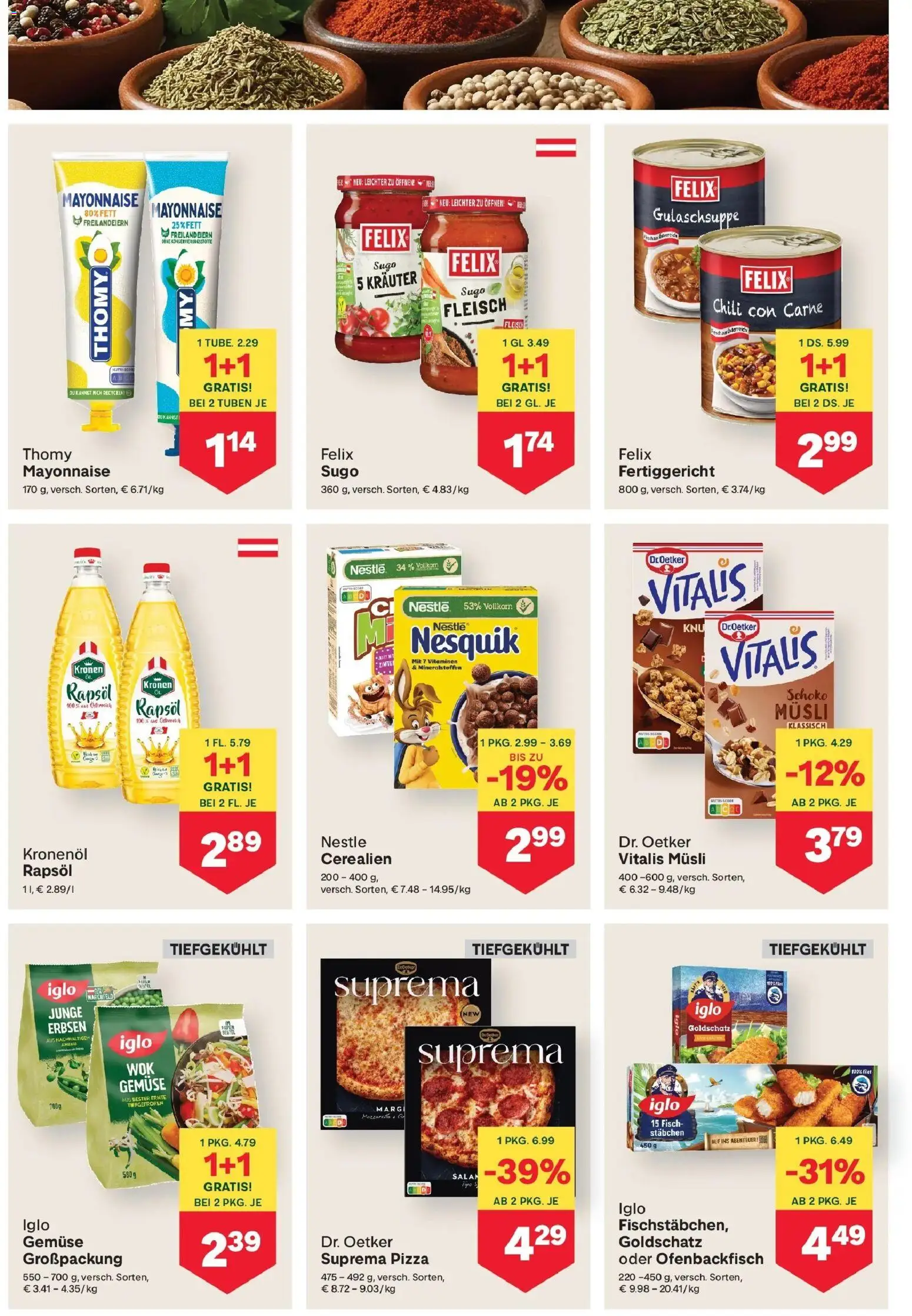 MPREIS Lenzing gültig ab 05.02.2026 | Seite: 12 | Produkte: Gemüse, Chili, Pizza, Fisch