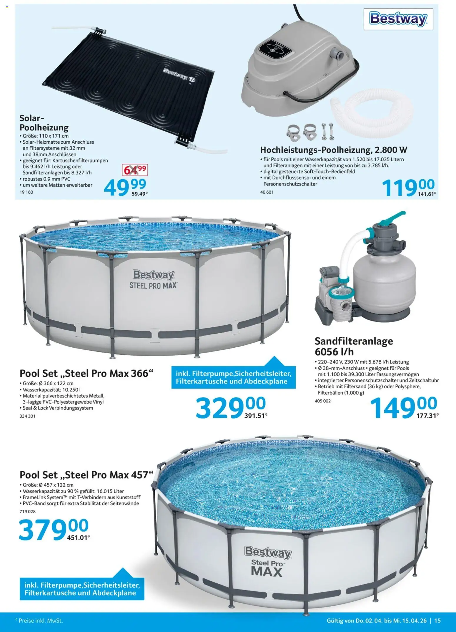 Selgros Garten & Freizeit – gültig ab 02.04.2026 | Seite: 15