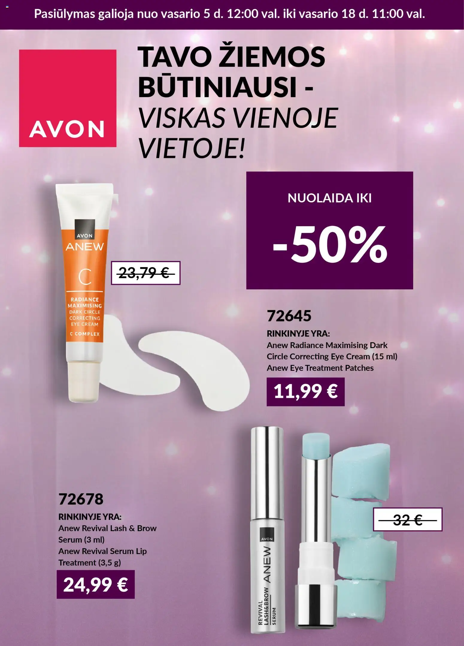 AVON akcijos nuo 05.02.2026 | Puslapis: 1