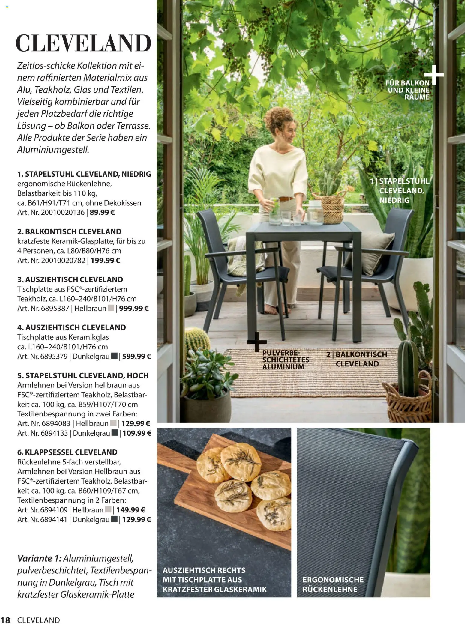 Dehner Gartenmöbel Trends 2026 gültig ab 29.01.2026 | Seite: 18 | Produkte: Tisch