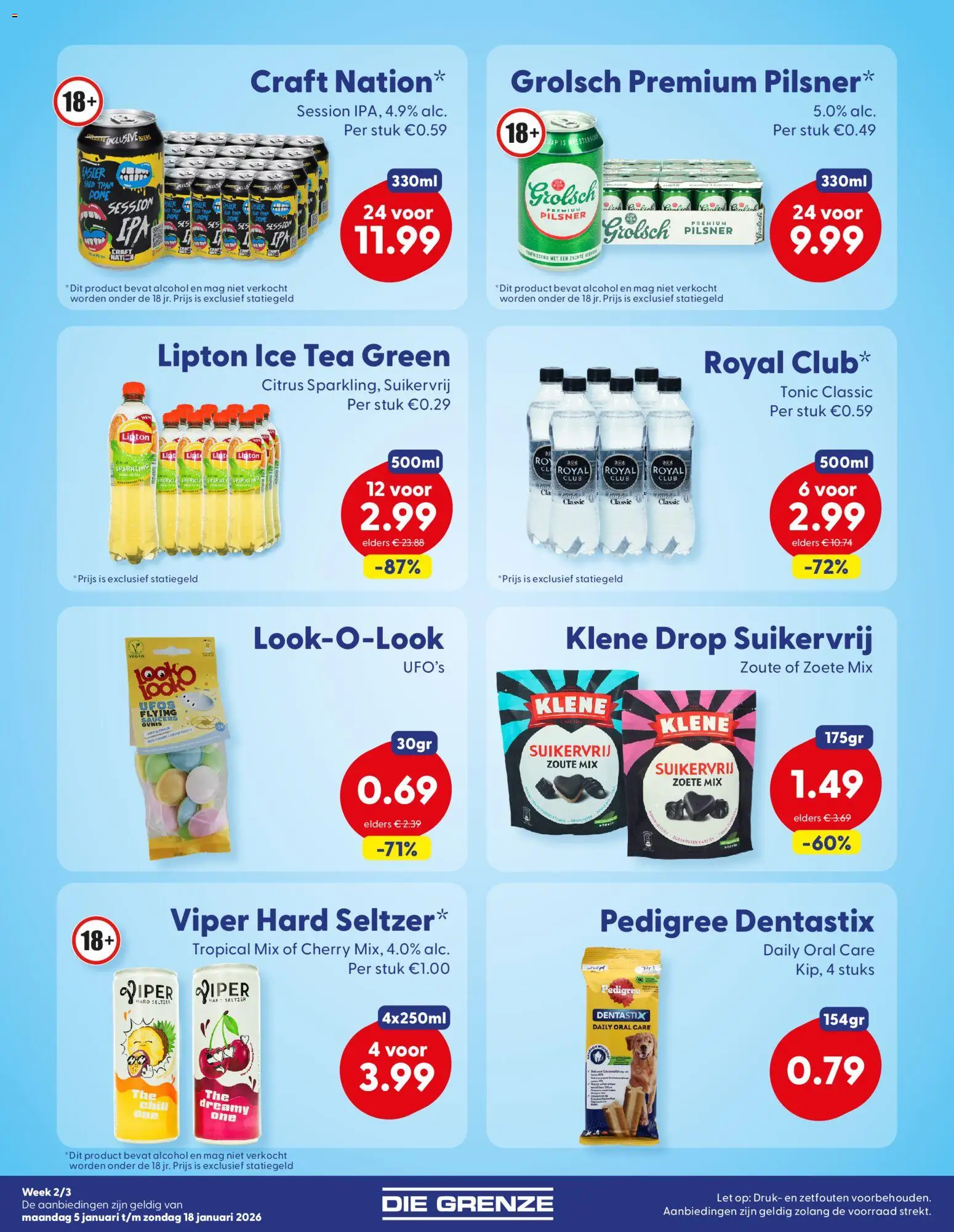 {H1} | Pagina: 6 | Producten: Alcohol