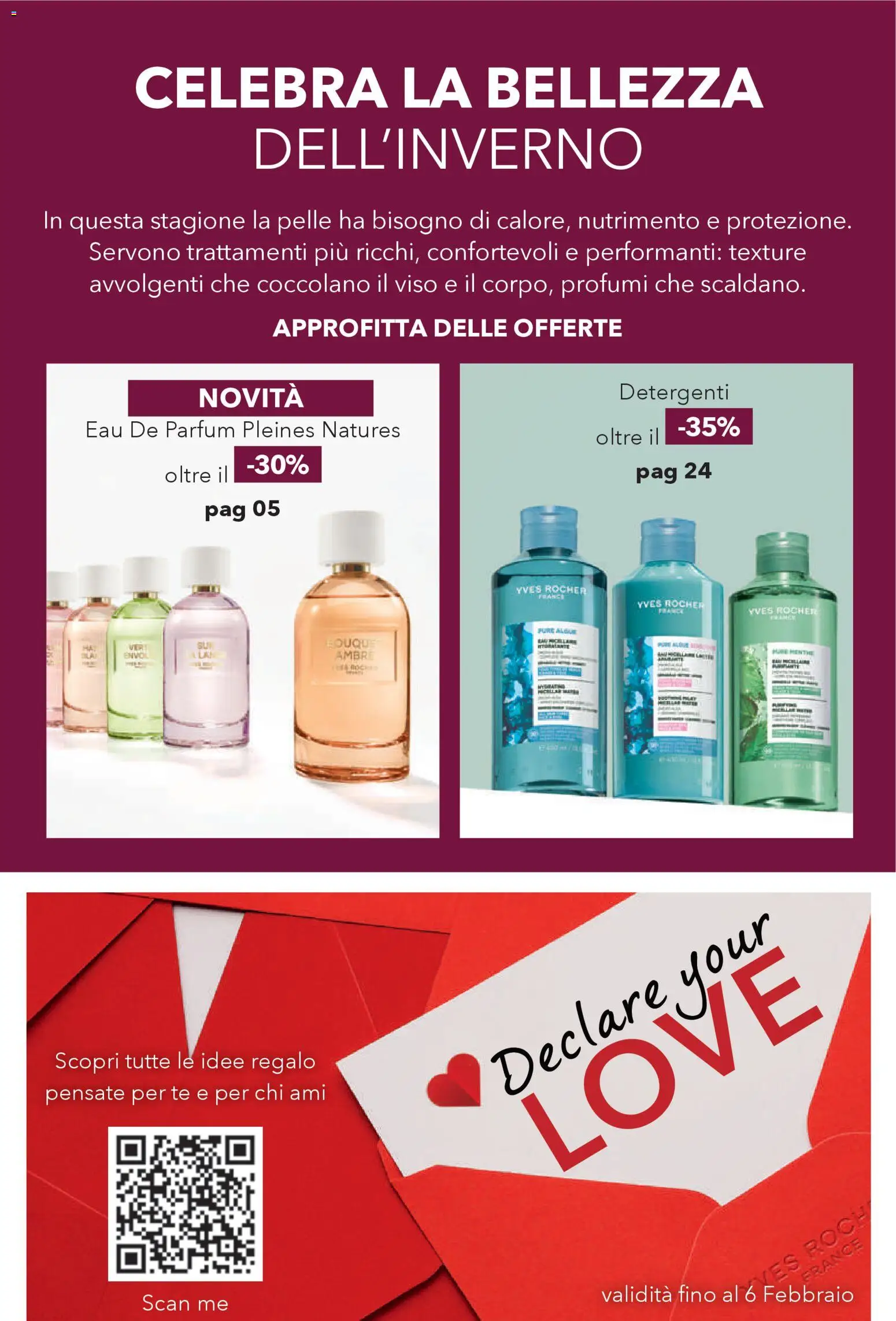 Volantino Yves Rocher del 30.01.2026 | Pagina: 3 | Prodotti: Tè