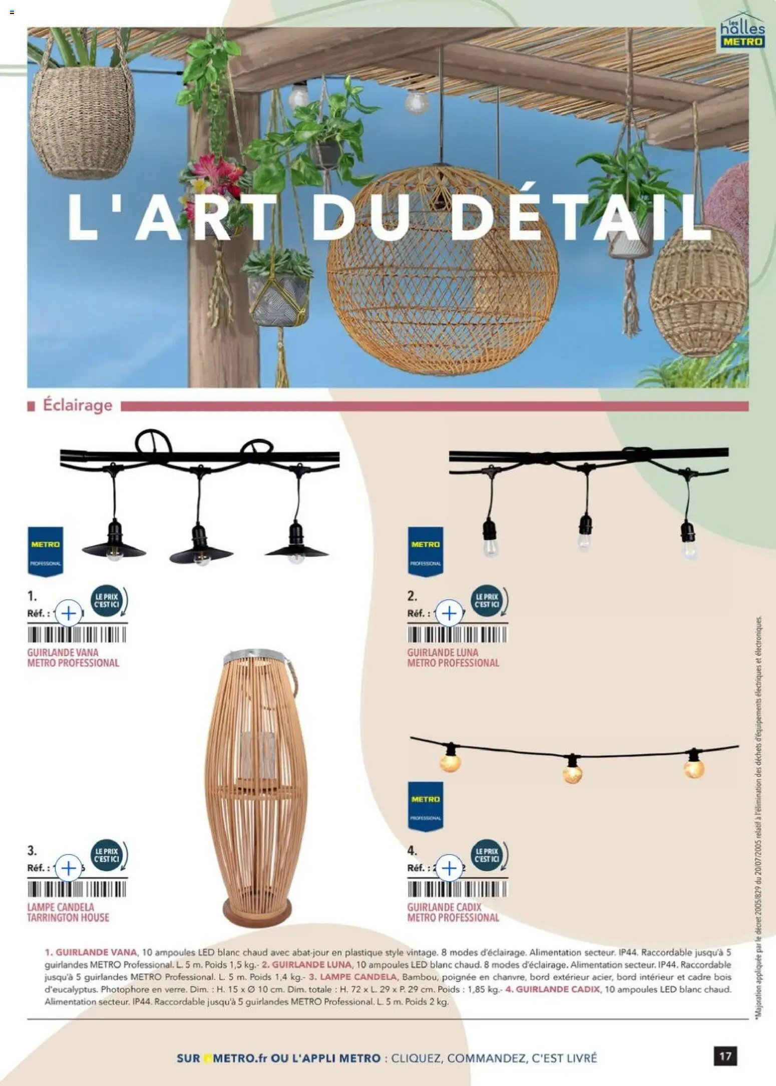 {H1} | Page: 17 | Produits: Poids, Lampe, Livre, Cadre