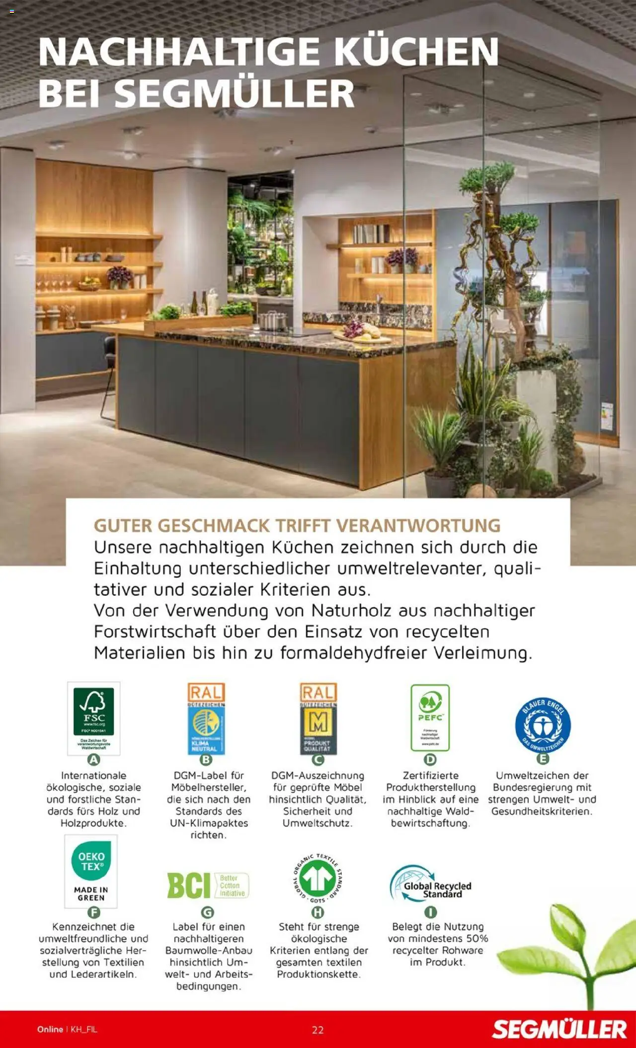 Segmüller Küchenkatalog – gültig ab 16.09.2025 | Seite: 22 | Produkte: Kuchen