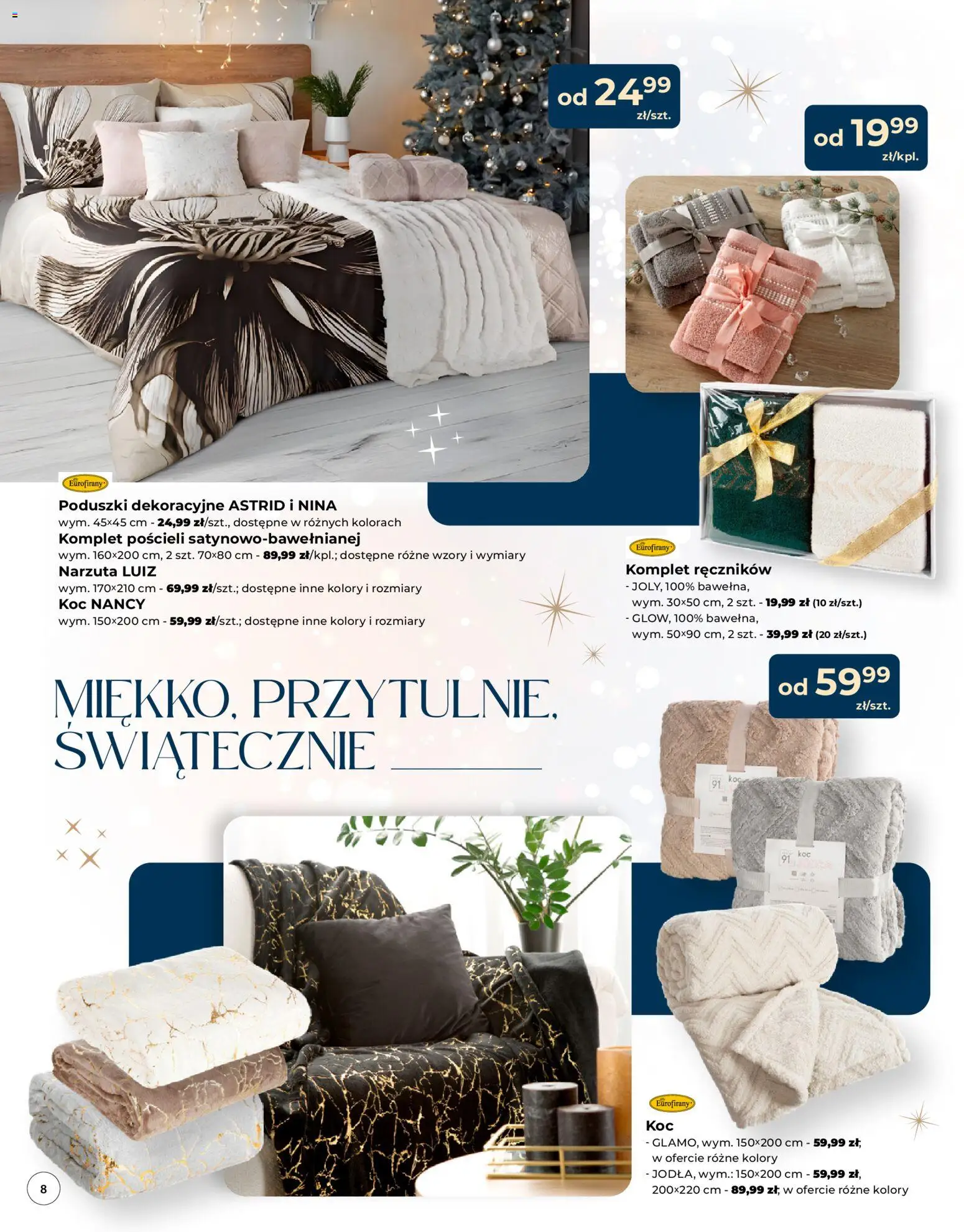 Mrówka Gazetka - Malbork od 04.12.2025 | Strona: 8 | Produkty: Koc