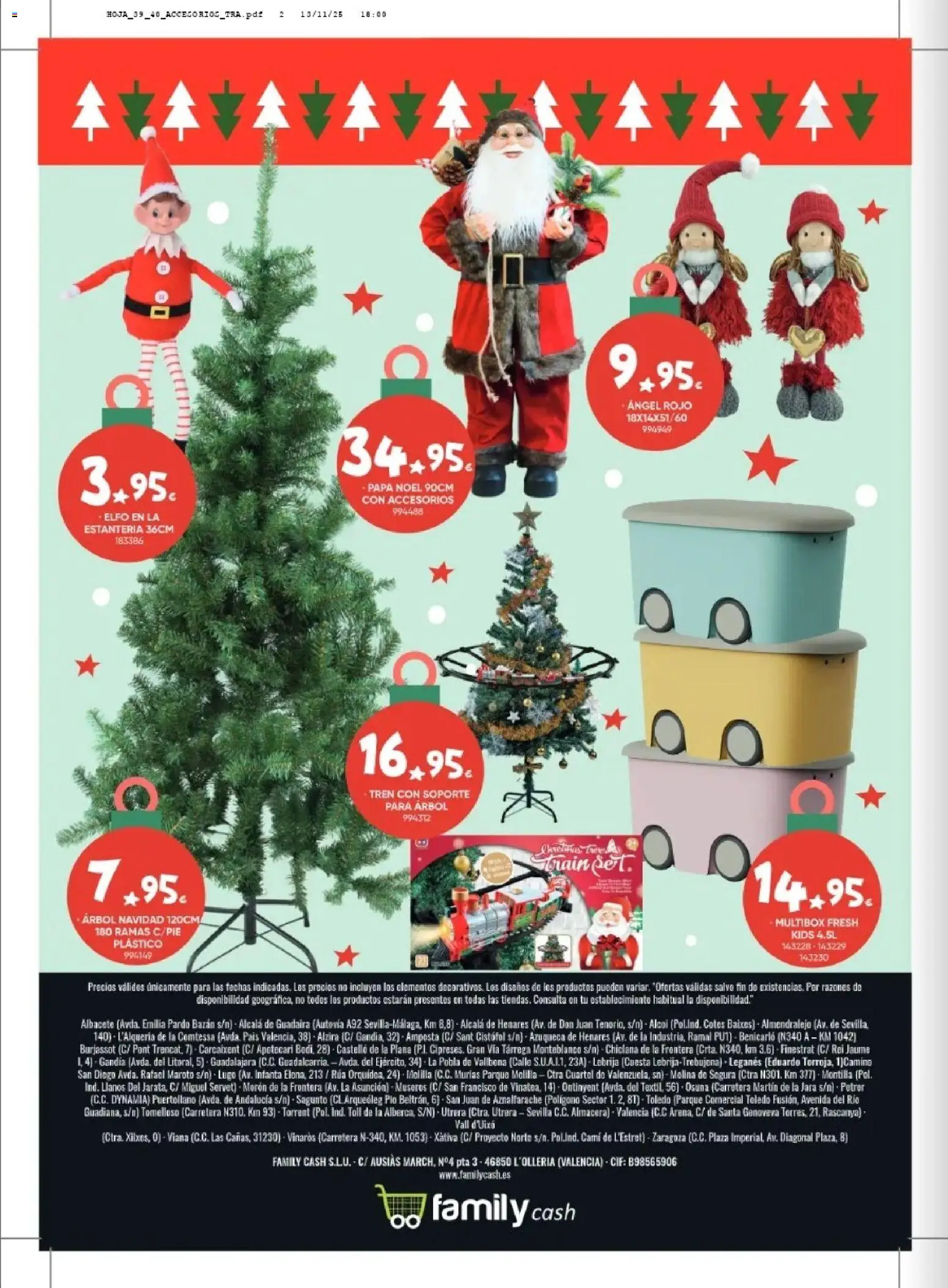 Family Cash folleto │ válido desde el 17.11.2025 | Página: 39