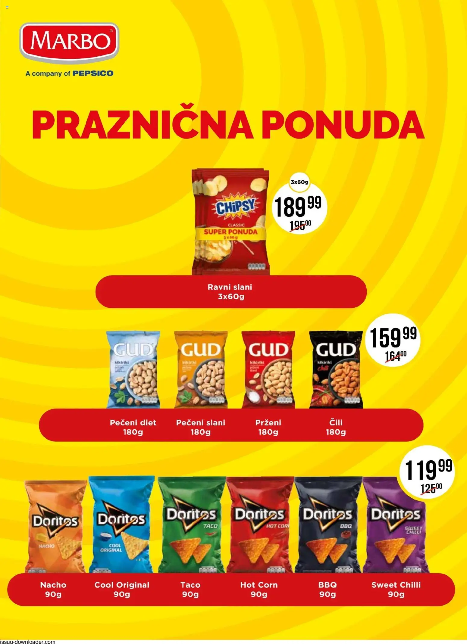 Metalac Proleter katalog - važi od 17.12.2025 | Strana: 3 | Proizvode: Kikiriki, Doritos