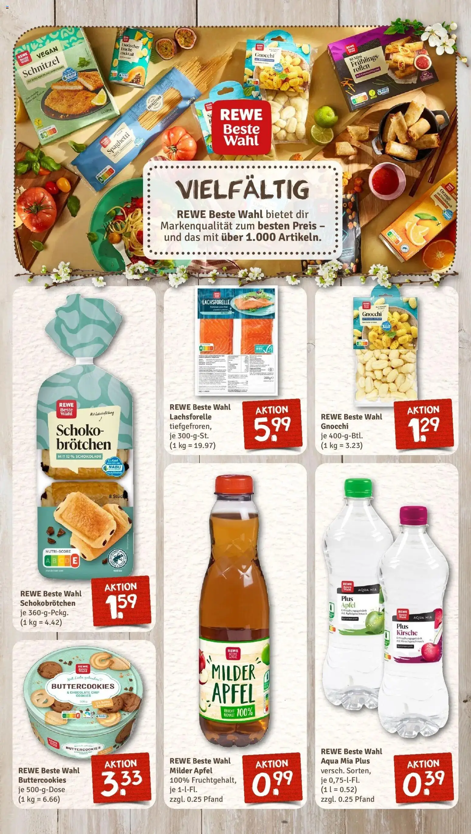 Rewe Prospekt Emmerthal	 – gültig ab 30.03.2026 | Seite: 11 | Produkte: Schokolade, Äpfel, Apple, Pasta