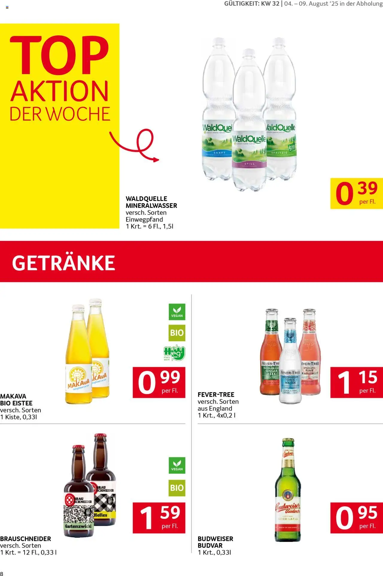 Transgourmet Flugblatt gültig ab 03.08.2025 | Seite: 8