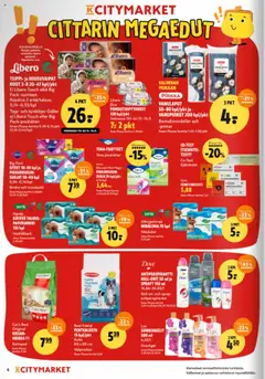 K-Citymarket tarjoukset – voimassa 11.09.2025 alkaen | Sivu: 6 | Tuotteet: Antiperspirantti, Nenäliina, Siteet, Puhdistuspyyhkeet
