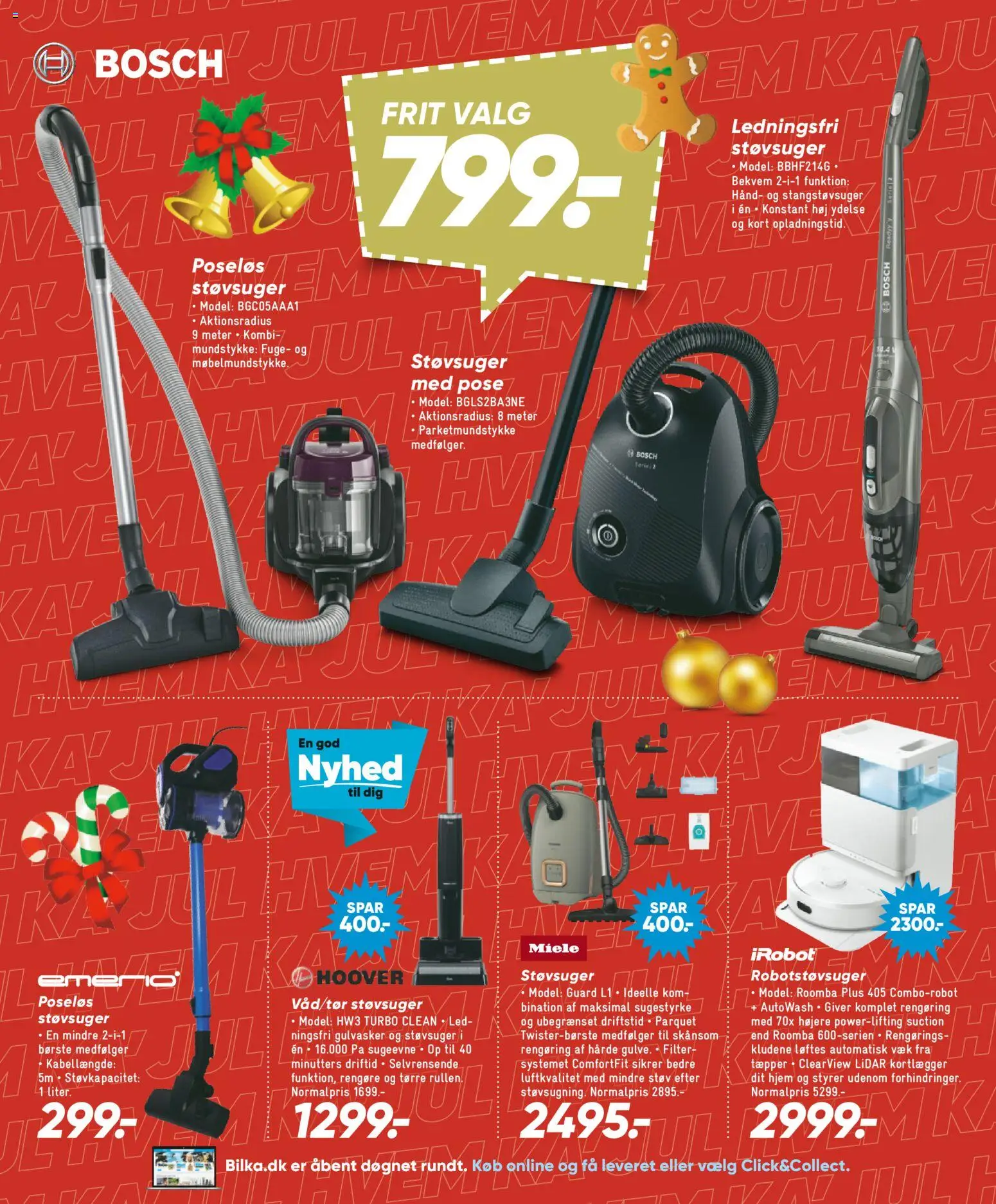 Bilka tilbudsavis – gyldig fra 12.12.2025 | Side: 31 | Produkter: Robotstøvsuger, Børste, Støvsuger