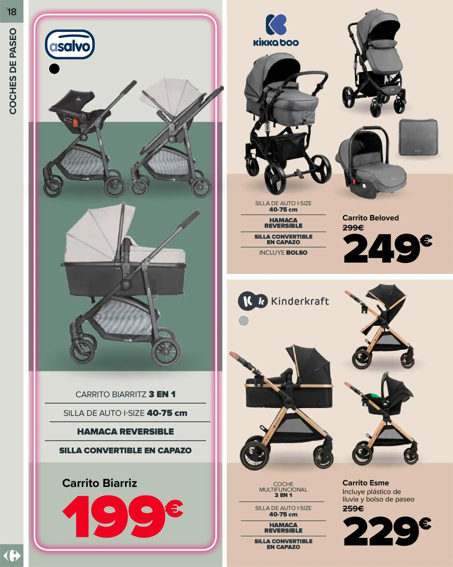 Carrefour Bebé │ válido desde el 25.02.2026 | Página: 18 | Productos: Bolso, Silla