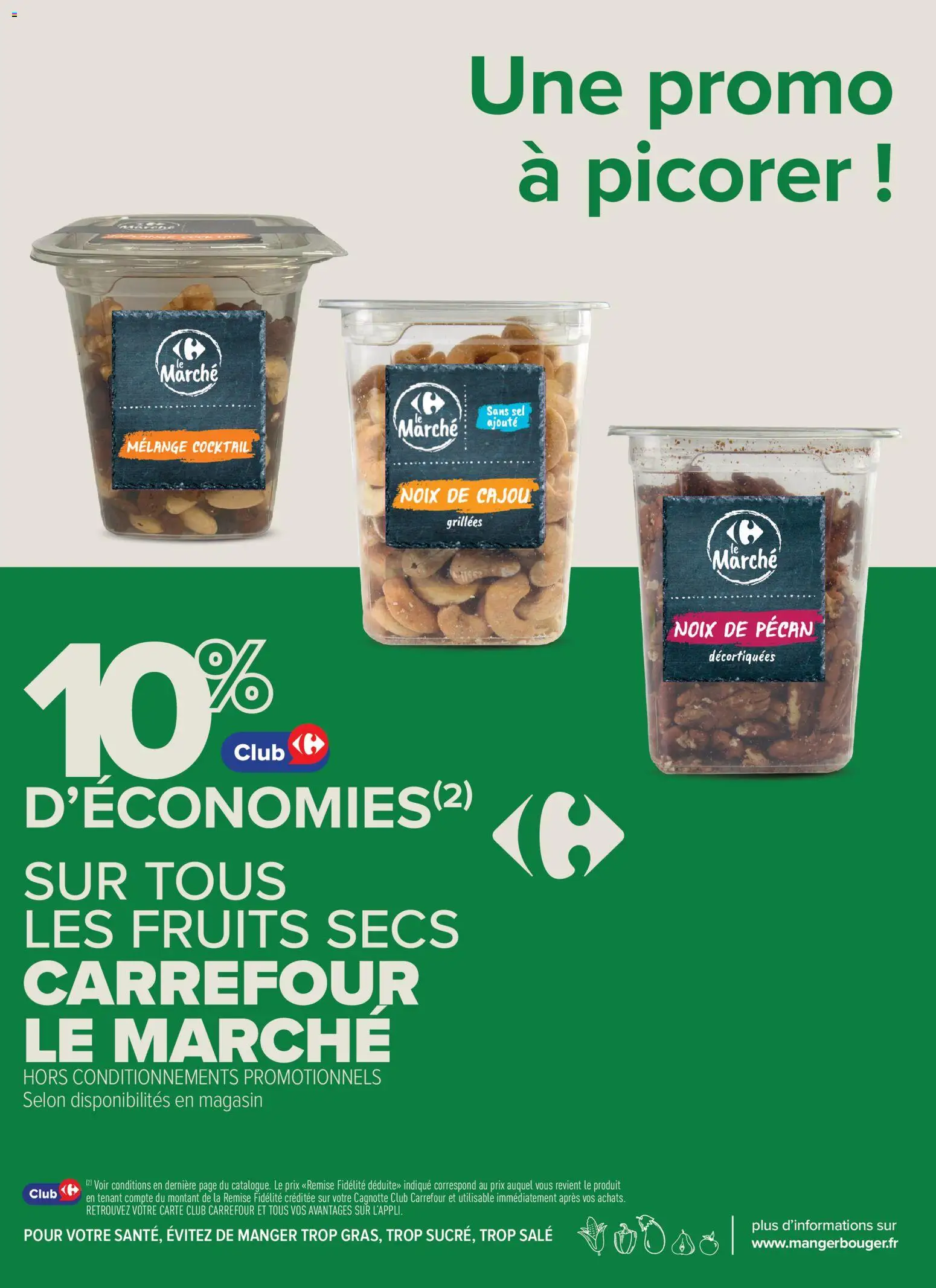 {H1} | Page: 3 | Produits: Noix de cajou, Sel, Noix, Fruits secs