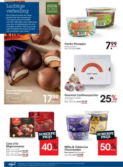 Sligro -M - PROMO  - Voorbeeld van een folder van Sligro, geldig van 09.10.2025 | Pagina: 18 | Producten: Koekje, Snoepjes, Melk, Chocolade