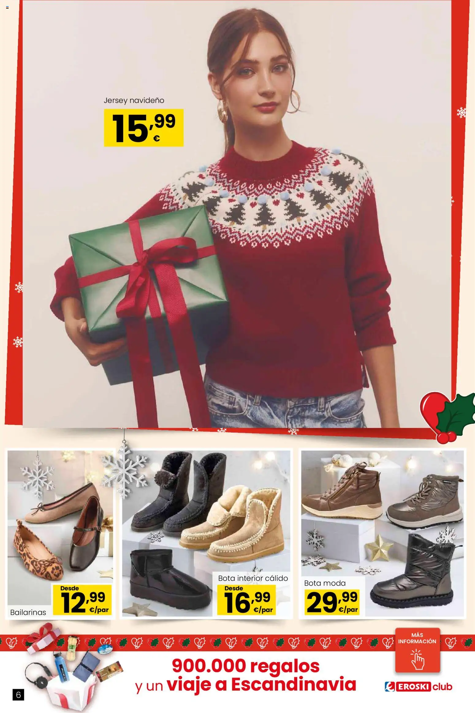 Eroski - Regalos │ válido desde el 02.12.2025 | Página: 6 | Productos: Bailarinas