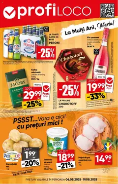 Catalog Profi Loco nou – previzualizare al pliantului de la Profi valabil de la 06.08.2025